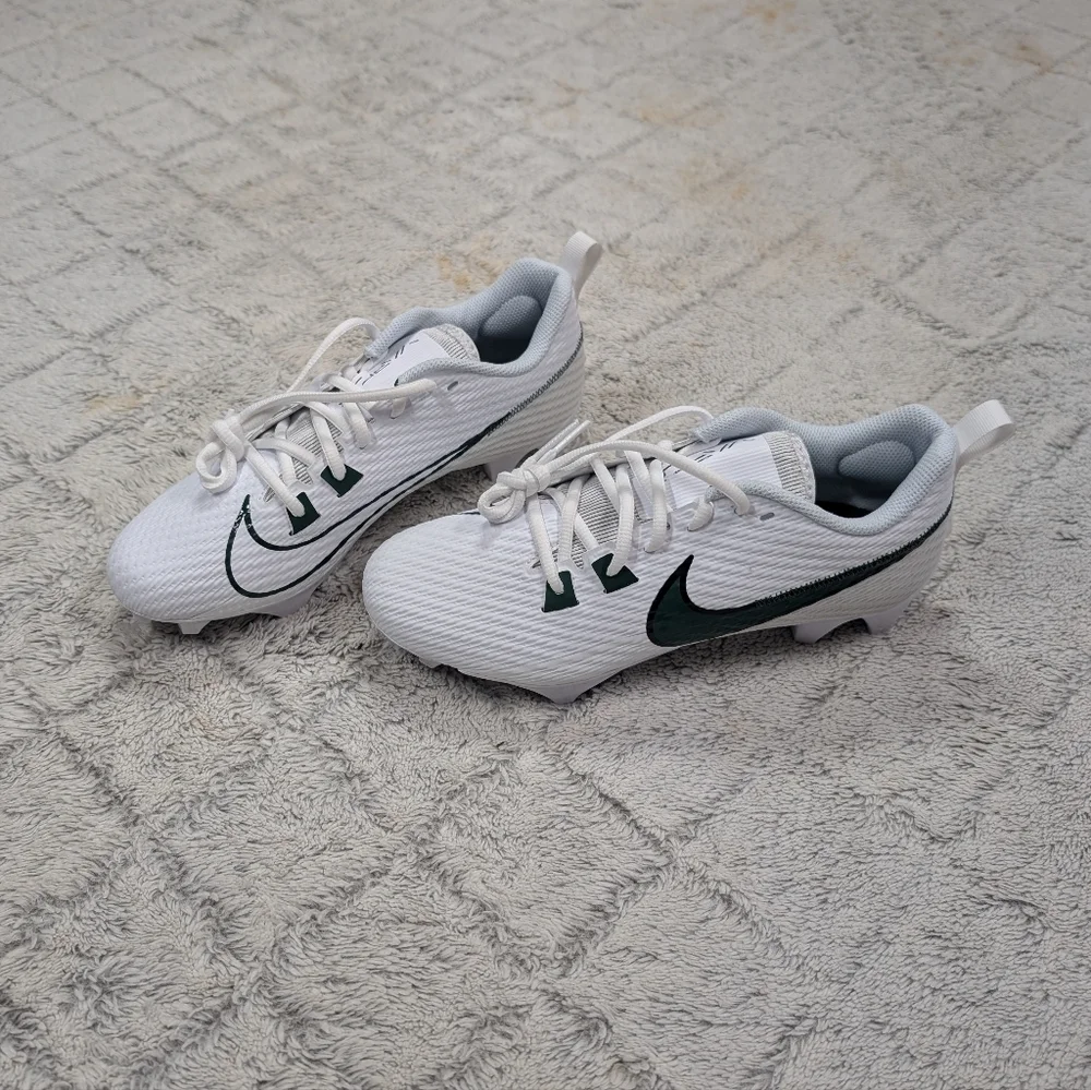 Nike Vapor Edge Speed 360 2 TB White Green Fir Football Cleats Mens 8 FJ1582-130